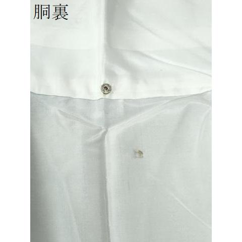 平和屋着物●結城紬　80亀甲　菱吉祥文　正絹　逸品　CABE2275yc