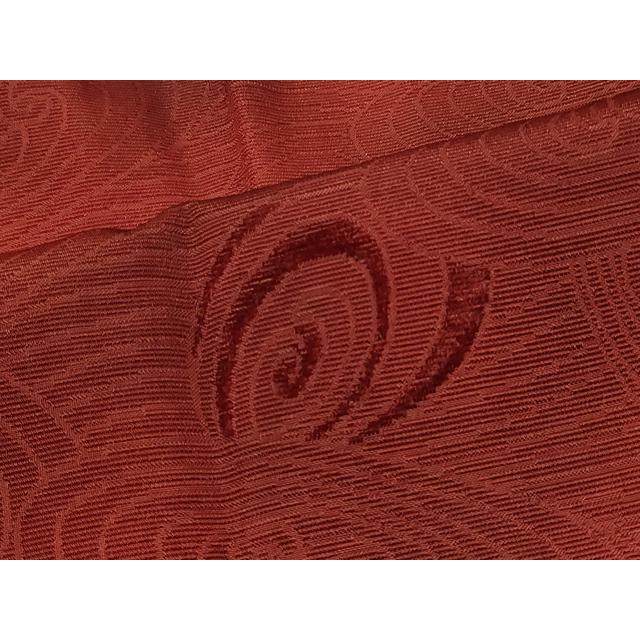 平和屋着物＃道行コート 輪奈ビロード 幾何学文様 暈し染め 正絹 逸品