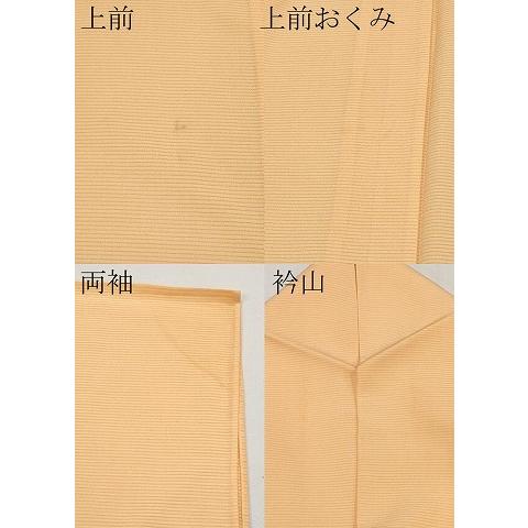 平和屋着物＊夏物　色無地　絽　小麦色　正絹　逸品　CABF2530tx