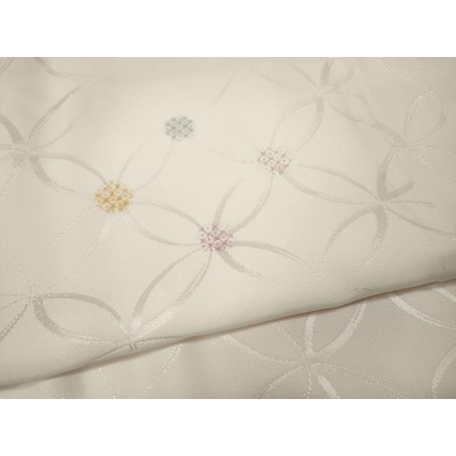 平和屋着物●長襦袢　無双仕立て　鹿の子七宝文　暈し染め　正絹　逸品　CABF3325ut_5