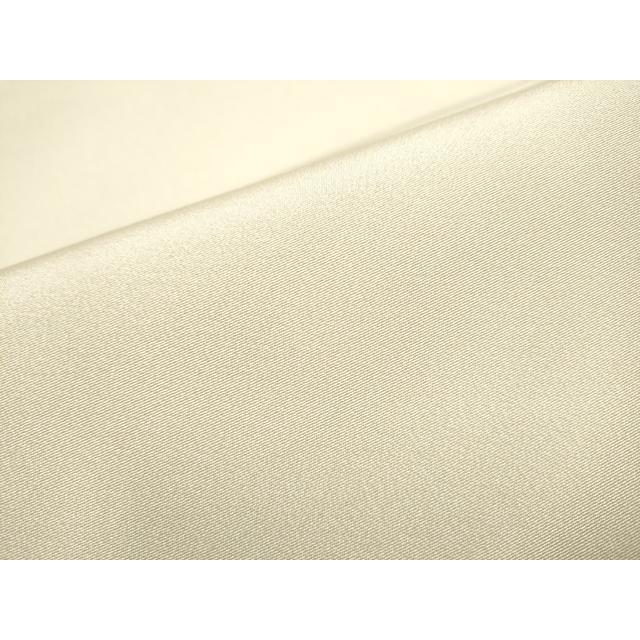 平和屋着物●本加賀友禅作家　柿本市郎　九寸開き名古屋帯　色無地　白像色　ワンポイント　草花文　正絹　逸品　CABF5305hy 平和屋着物○本加賀友禅作家 柿本市郎 九寸開き名古屋帯 色無地 白像色