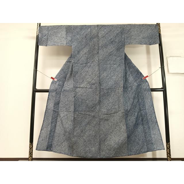 平和屋着物∴夏物 男性 浴衣 有松鳴海絞り 三浦絞り 綿 逸品