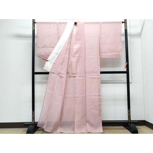 平和屋着物＊加賀友禅の巨匠 初代 由水十久 夏物 色無地 駒上布 変わり