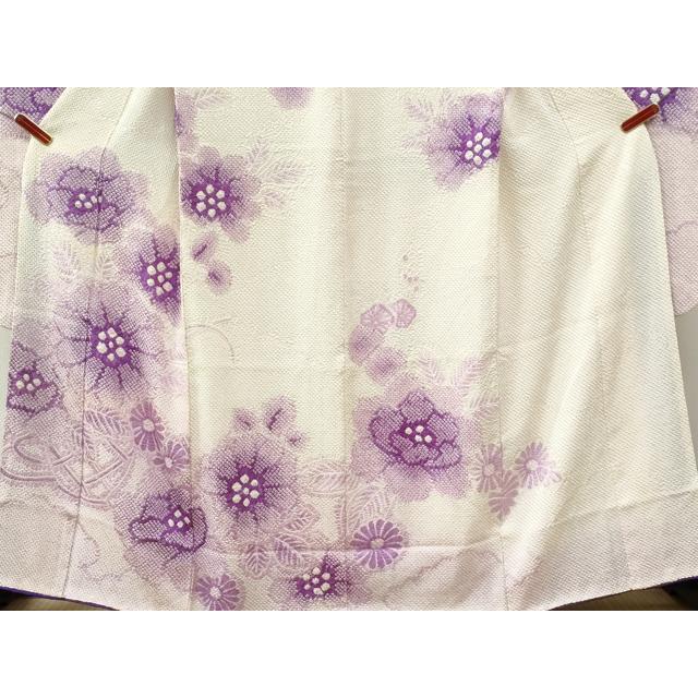 平和屋着物○豪華振袖 総絞り 花籠文 暈し染め 正絹 逸品 CABM3997yc
