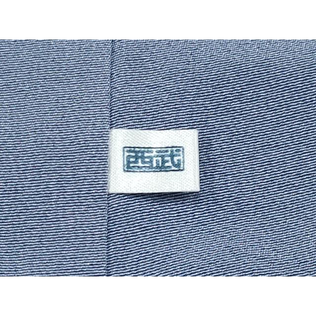 平和屋本店■極上　本加賀友禅作家　由水煌人　訪問着　草花文　西武百貨店扱い　青藤色地　逸品　未使用　CYAA1878s5 平和屋本店□極上 本加賀友禅作家 由水煌人 訪問着 草花文 西武百貨店
