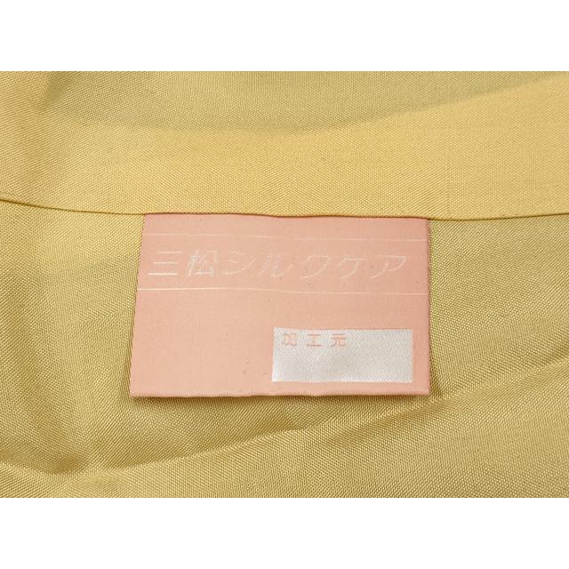 平和屋本店■極上　国指定重要無形文化財　本場久米島紬　平良信子作　草木染　泥染　手織　証紙付き　逸品　未使用　CYAA2482s5 平和屋本店□極上 国指定重要無形文化財 本場久米島紬 平良信子作