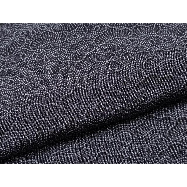 平和屋本店■極上 人間国宝 初代 六谷梅軒(六谷紀久男)錐彫り 重要無形文化財 伊勢型紙 江戸小紋 松 鈴乃屋扱い 黒紅色 逸品 CYAA3435s5