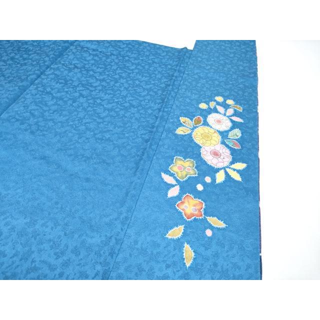平和屋本店○極上 越後十日町の一流染匠 桐屋・翠山工房 振袖 辻が花