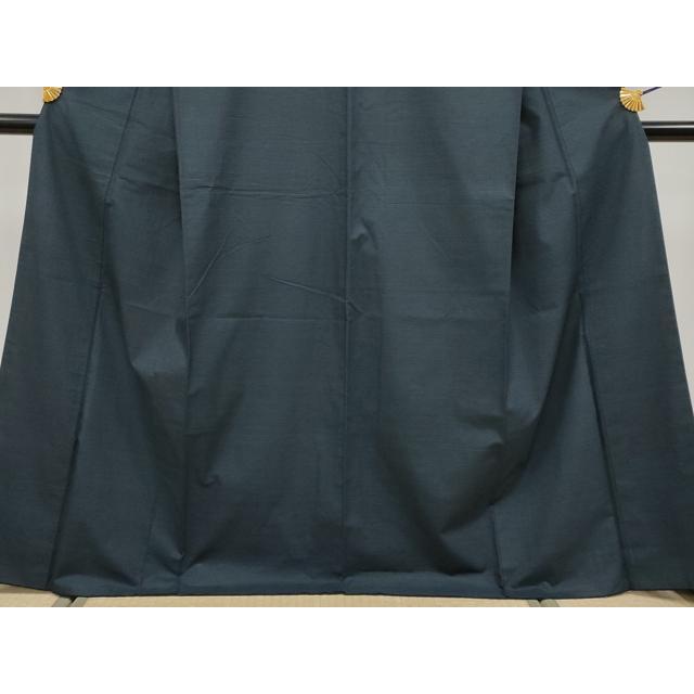 平和屋本店●希少 白泥染の第一人者・絣の魔術師 恵積五郎 本場大島紬 恵大島織物謹製 100亀甲 総詰 海島綿 濃紺地 証紙付 逸品 CYAA4150s6