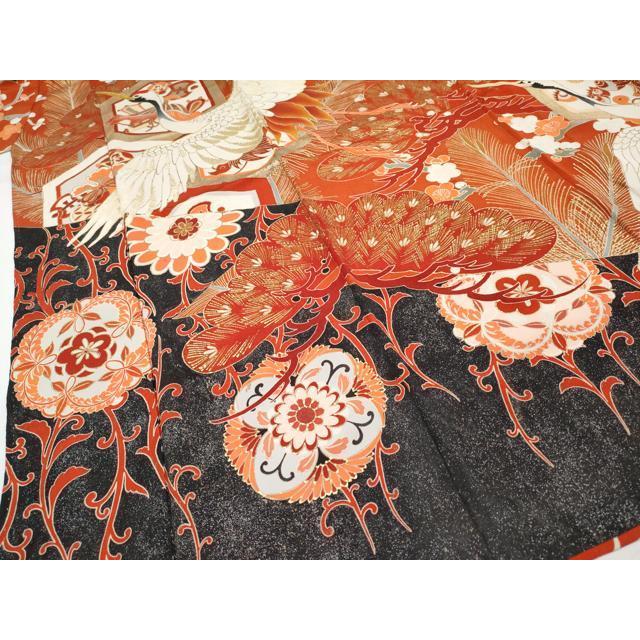 平和屋本店○極上 アンティーク 大正ロマン 中国三大刺繍 相良刺繍