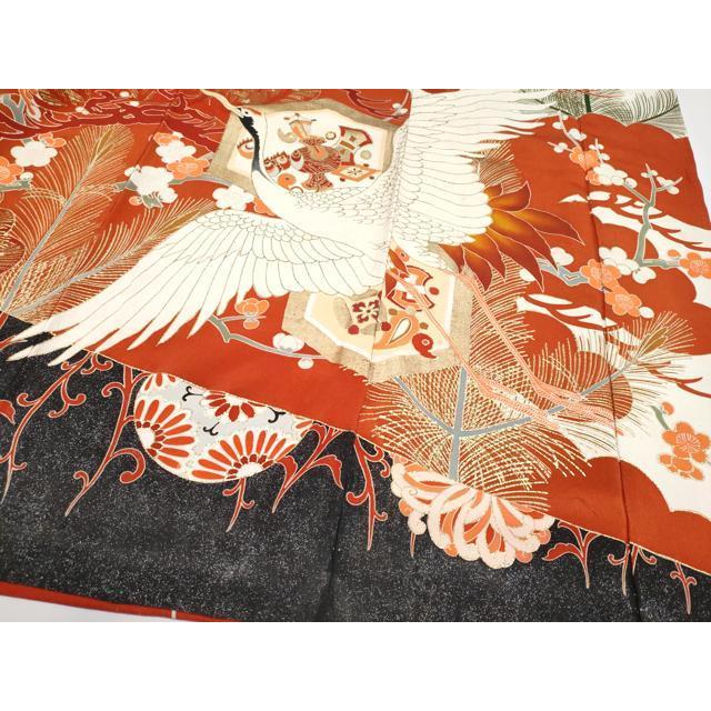 平和屋本店○極上 アンティーク 大正ロマン 中国三大刺繍 相良刺繍