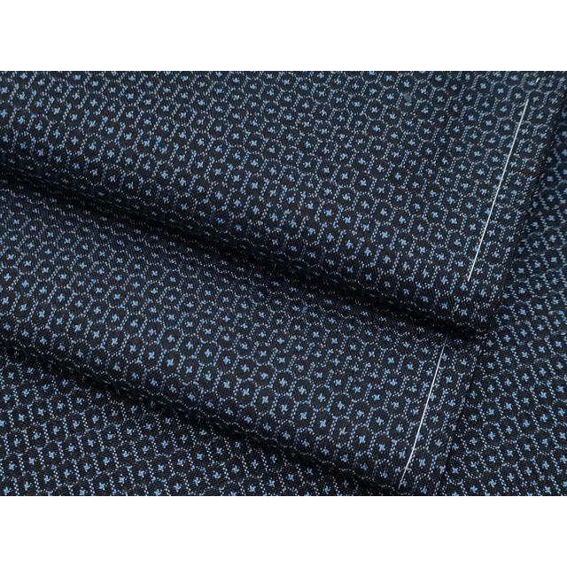 平和屋着物●本場大島紬　100亀甲　総詰め　霞文　正絹　逸品　未使用　CABB4393yc 平和屋着物男性 本場大島紬 アンサンブル 100亀甲 総詰め 正絹 逸品