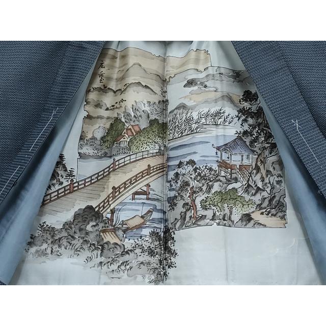 平和屋着物●本場大島紬　白大島　アンサンブル　100亀甲　総詰め　正絹　逸品　DABA1526ps 平和屋着物○本場大島紬 白大島 アンサンブル 100亀甲 総詰め 正絹