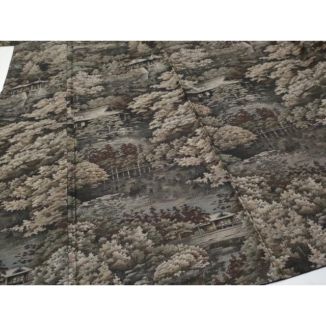 平和屋着物●極上 白泥染の第一人者・絣の魔術師 恵積五郎 本場大島紬 恵大島織物謹製 9マルキ 総絣 風景文 さが美扱い 逸品 CYAA4837s6_5