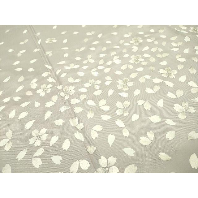 平和屋着物●訪問着　本場大島紬地　総刺繍　刺し子　吉祥横段文　正絹　逸品　CABD8956gh 479465211564e895eb1889a6c8aa60