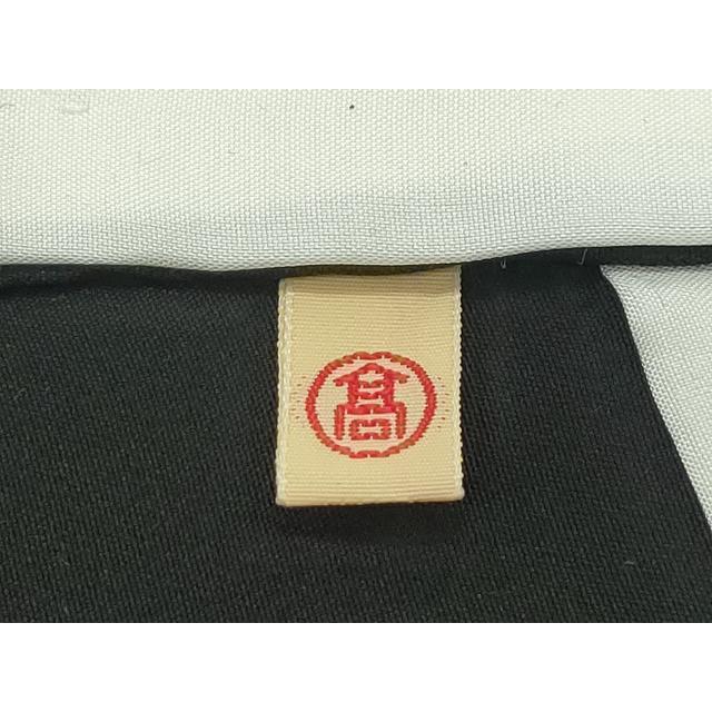 平和屋本店□極上 人間国宝 小宮康孝 江戸小紋 吉祥文 黒地 高島屋扱い