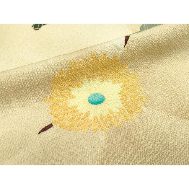 平和屋着物□極上 小紋 花尽くし 鬼しぼ縮緬 逸品 未使用 CZAA2944s5
