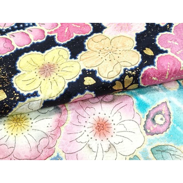 平和屋本店□極上 越後十日町の一流染匠 桐屋・翠山工房 振袖 辻が花