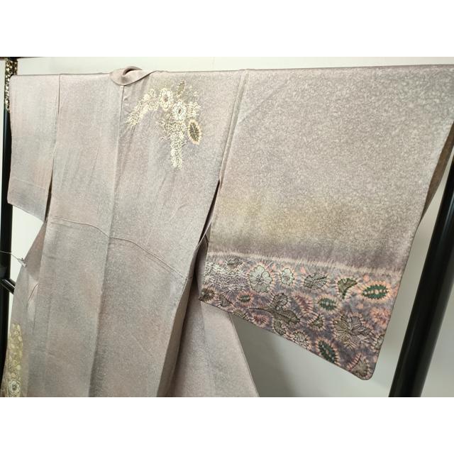 平和屋着物□希少 辻が花染織作家 功刀稔國 久保田一竹の弟子 訪問着