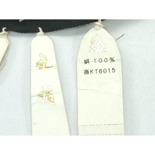 平和屋本店■極上　創業460年・千總　黒留袖　仮絵羽　駒刺繍　色紙重ね花鳥文　金彩　逸品　未使用　CZAA3840s5