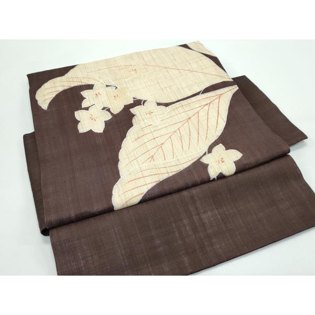 平和屋着物□極上 夏物 男性 小紋 綿麻 逸品 CZAA3735s5