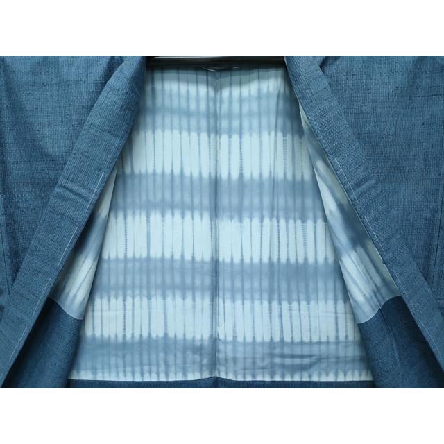 平和屋着物●極上　男性　紬　アンサンブル　キングサイズ　網代織　逸品　未使用　CZAA5107s6 平和屋着物○極上 男性 紬 アンサンブル キングサイズ 網代織 逸品 未