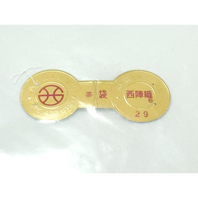 平和屋本店○極上 西陣 まいづる謹製 六通柄袋帯 中世欧煌華文 金糸