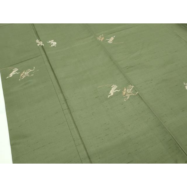 平和屋着物●極上　色無地　銀煤竹色　逸品　未使用　CZAA5039s6 平和屋オンライン｜リユースでサステナブル｜色無地着物コレクション一覧