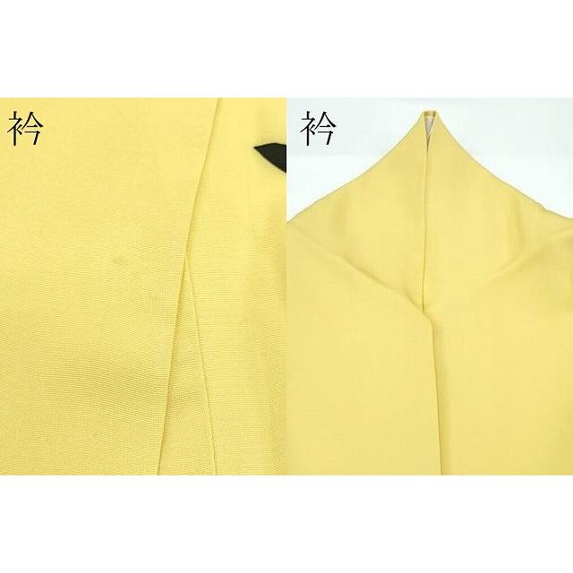 平和屋本店●極上　創業460年・千總　着物デザイナーきよ彦　訪問着　中国三大刺繍　相良刺繍　舞花文　金彩　芥子色地　逸品　CZAA5501s6_9