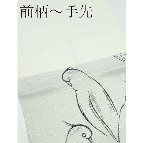 平和屋着物●極上　六通柄　本袋帯　インコ　逸品　CZAA5531s6