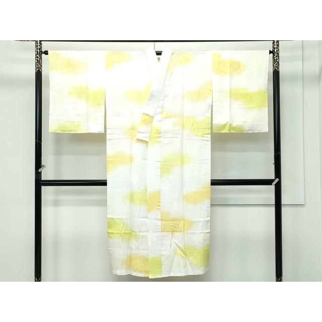 平和屋本店●極上 銀座 志ま亀 訪問着・長襦袢セット 市松草花丸文 璃寛茶色地 伊と幸 反端・たとう紙付き 逸品 未使用 CZAA5580s6_7