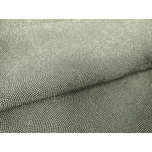 平和屋着物▽江戸小紋　単衣　鮫小紋柄　洗える着物　DAAV9713sf 平和屋着物▽江戸小紋 単衣 鮫小紋柄 黒地 正絹 逸品 DAAS0284az