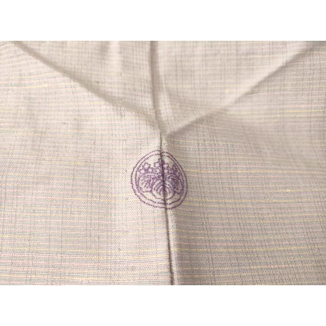 平和屋着物▽紅花紬　米沢　単衣　霞文　やまと誂製　正絹　逸品　DAAS0459az 平和屋着物▽紅花紬 米沢 単衣 霞文 やまと誂製 正絹 逸品 DAAS0459az
