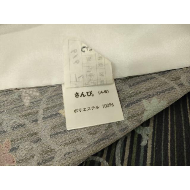 平和屋着物▽小紋　単衣　花唐草文　さんび謹製　洗える着物　DAAS0991az 平和屋着物▽小紋 単衣 花唐草文 さんび謹製 洗える着物 DAAS0991az