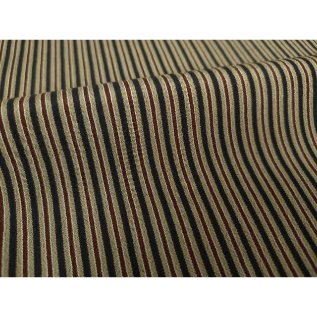 平和屋着物●男性　お召　縞　正絹　逸品　DAAS3515ps