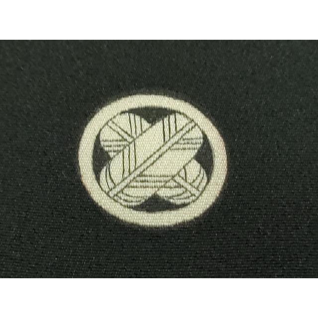 平和屋着物●本加賀友禅作家　百貫華峰　黒留袖　樹林風景文　正絹　逸品　CABE2095yc 平和屋着物○本加賀友禅作家 百貫華峰 黒留袖 風景花文 正絹 逸品