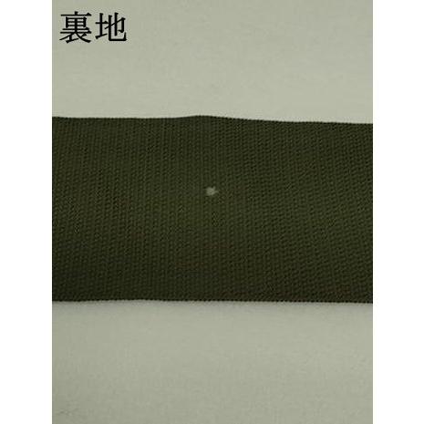 平和屋着物○男性 角帯 海松茶色 正絹 逸品 DAAT0253ob