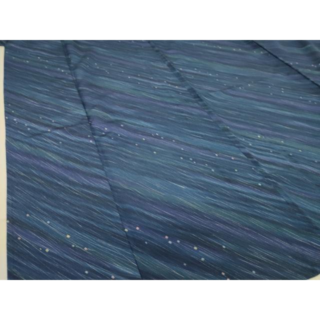 平和屋着物▽上質な小紋　単衣　霞文　正絹　逸品　AAAS3063iu 平和屋着物▽小紋 単衣 霞斜線文 洗える着物 DAAT9121az : 平和屋