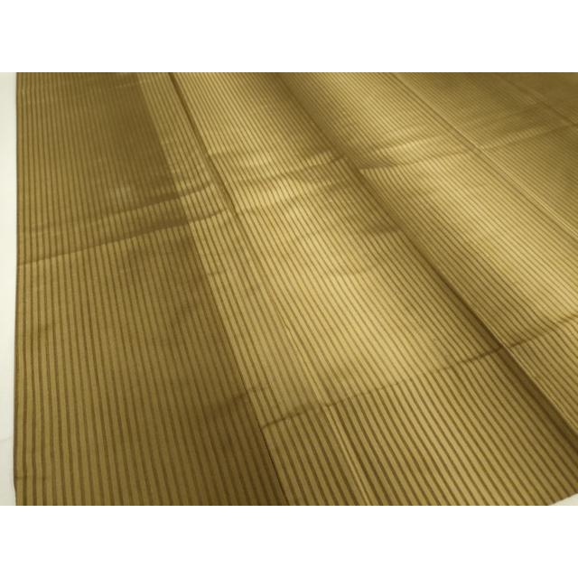平和屋着物▽道行コート　スリーシーズン　春夏秋　塵除け　縞　ロング丈　正絹　逸品　DAAT9395az_3