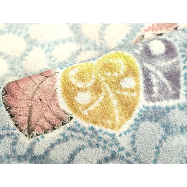 平和屋着物○訪問着 作家物 絞り 辻が花 正絹 逸品 DAAV1478tw : 平和  