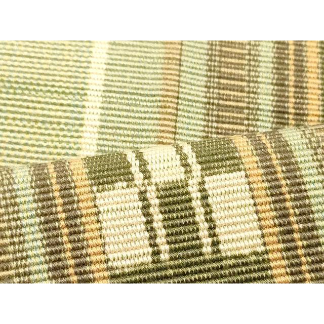 平和屋着物○沖縄県伝統工芸品 八重山ミンサー 手織り 八寸名古屋帯 間