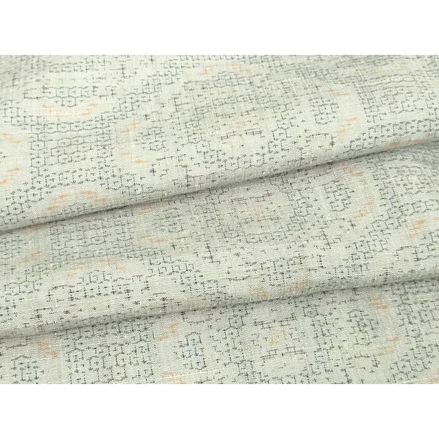 平和屋着物▽結城紬 単衣 花菱文 正絹 逸品 DAAV9654sf : 平和屋ヤフー