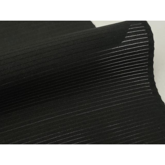 平和屋着物＊夏物　黒紋付　黒反物　着尺　駒絽　古代泥黒染　神光黒　逸品　未使用　DAAW8180zzz 平和屋着物＊夏物 黒紋付 黒反物 着尺 駒絽 古代泥黒染