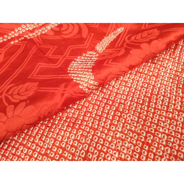 平和屋着物○長襦袢 無双仕立て 絹あそび 縞 ブレーメン 反端付き 半衿