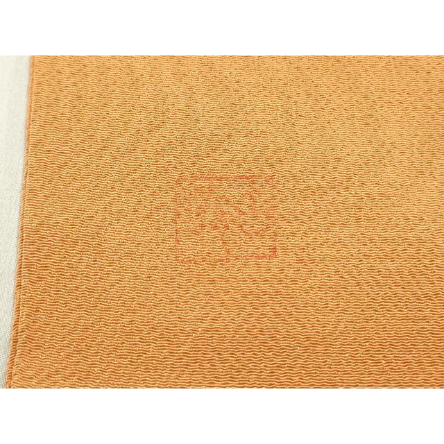 平和屋着物○初代 染人・山岡古都 首里琉染 九寸名古屋帯 更紗花唐草文