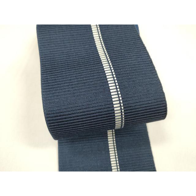 平和屋着物●男性　本場筑前博多織　角帯　間道　正絹　逸品　CABF0246ak 平和屋着物○男性 本場筑前博多織 角帯 間道 正絹 逸品 DAAZ4149cm