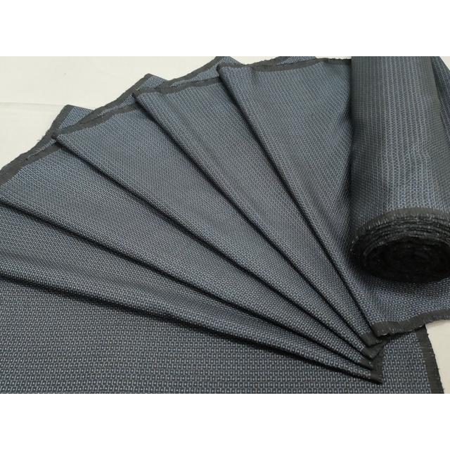 平和屋着物▽男性 本場大島紬 反物 着尺 アンサンブル 100亀甲 総詰め