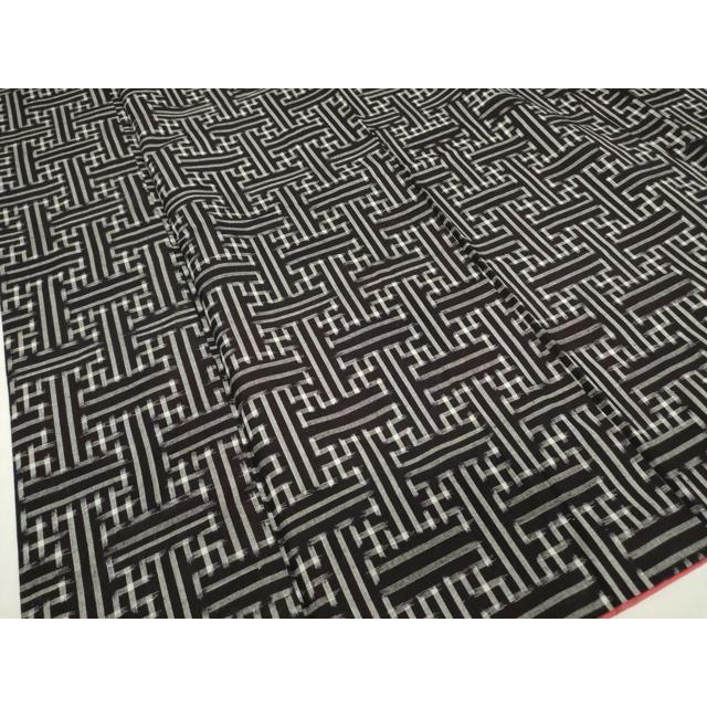 平和屋着物○久留米絣 秋名バラ柄 綿 逸品 DABA4911az : 平和屋ヤフー