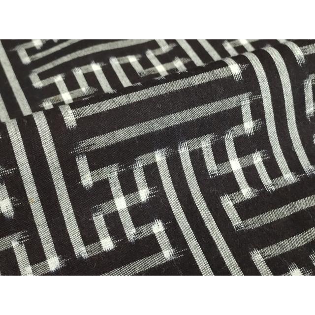 平和屋着物○久留米絣 秋名バラ柄 綿 逸品 DABA4911az : 平和屋ヤフー