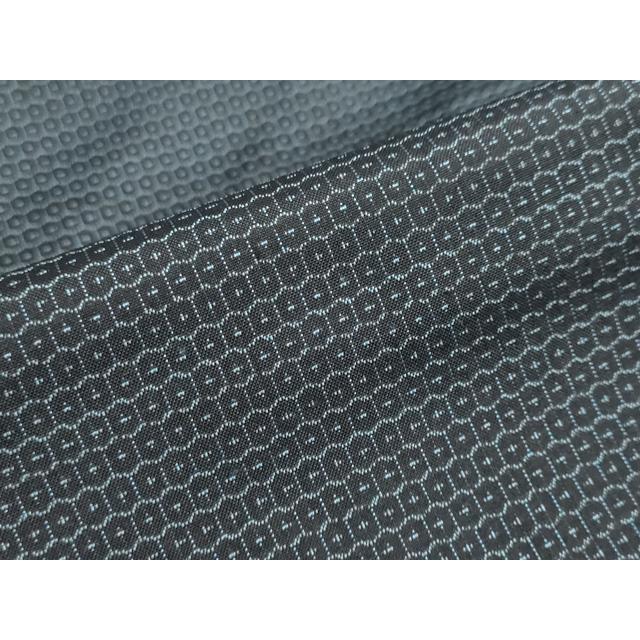 平和屋着物●男性　本場大島紬　アンサンブル　80亀甲　総詰め　正絹　逸品　DABB0424ud